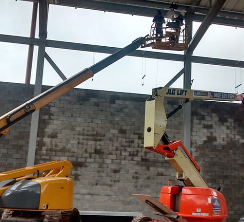 Instalação de Venezianas Industriais em Santo Amaro 2014